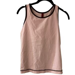 City Tech pink and brown workout top size large